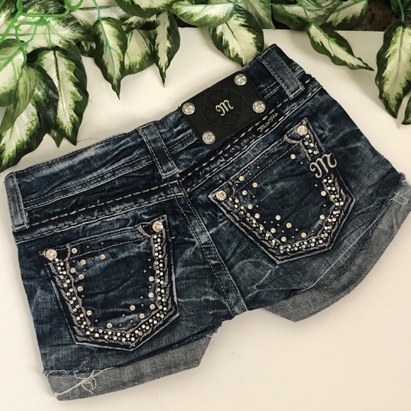 Miss Me Pants - Miss Me Sequin Shorts